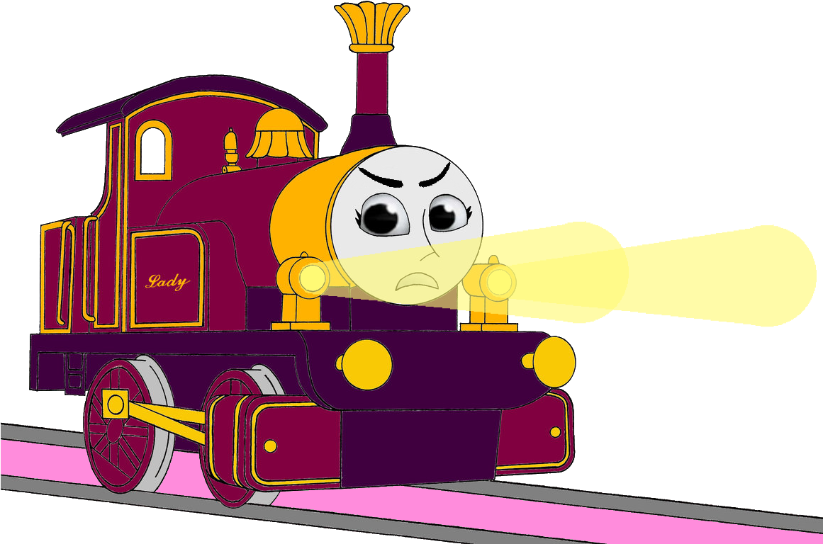 Lady With Her Angry Face & Shining Gold Lamps - Thomas And Lady Fanfiction (1160x783)