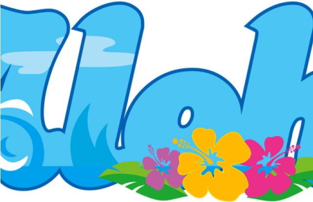 Hawaii Clipart Aloha - Hawaiian Aloha Background (640x480)