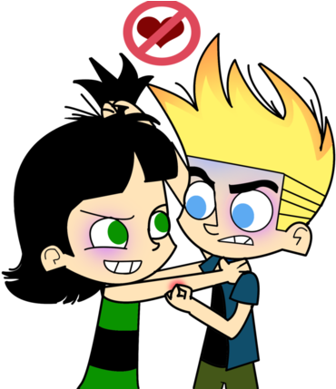 Angel, Angry, And Bitch Image - Johnny And Buttercup (500x428)