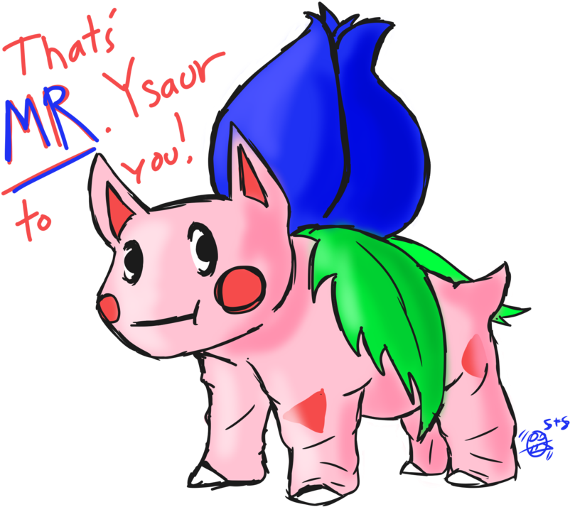 Ysaur By Sarcasm-thesickness - Art (894x894)