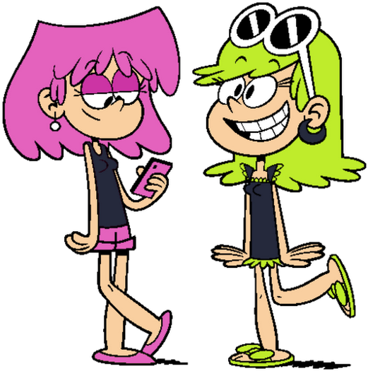 This Is Recolor - Lori Loud And Leni Loud (530x530)