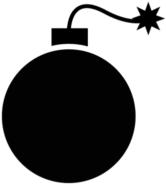 Sarcastic Bomber - Bomb Icon Png (400x400)