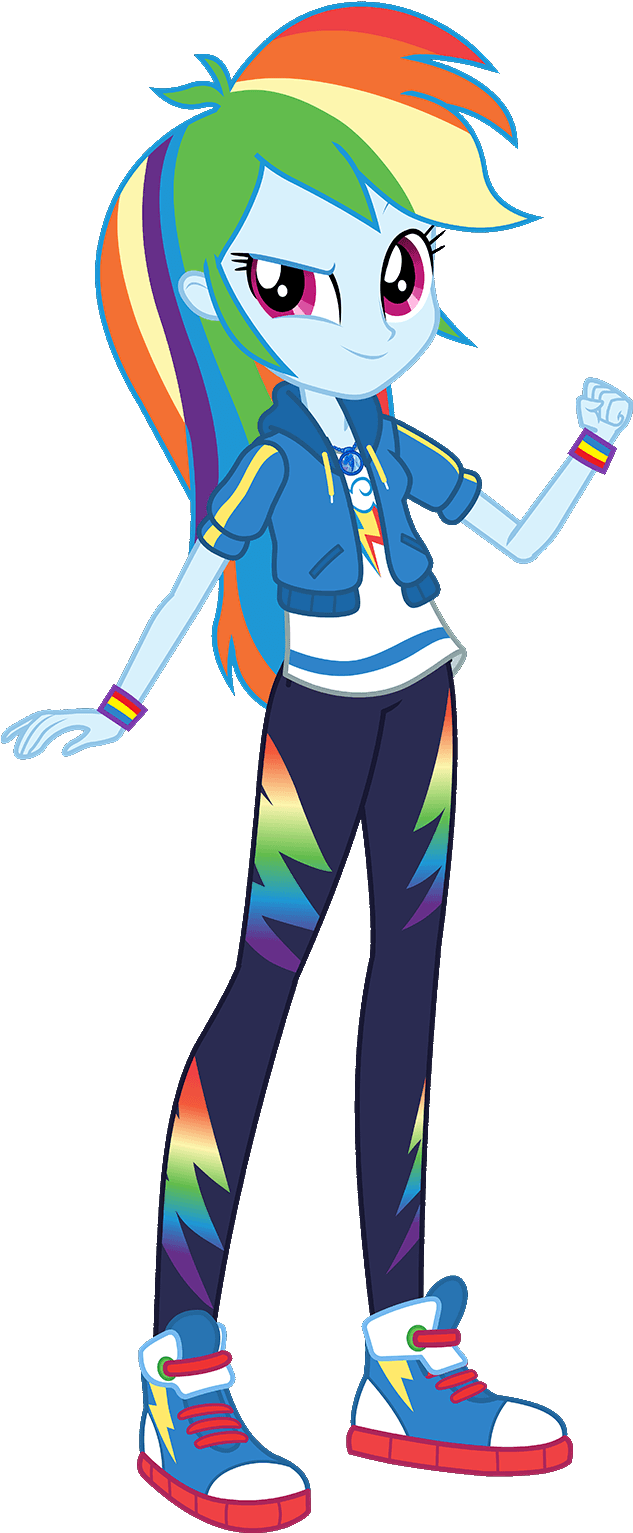 Rainbow Dash - Rainbow Dash Equestria Girls (648x1539)
