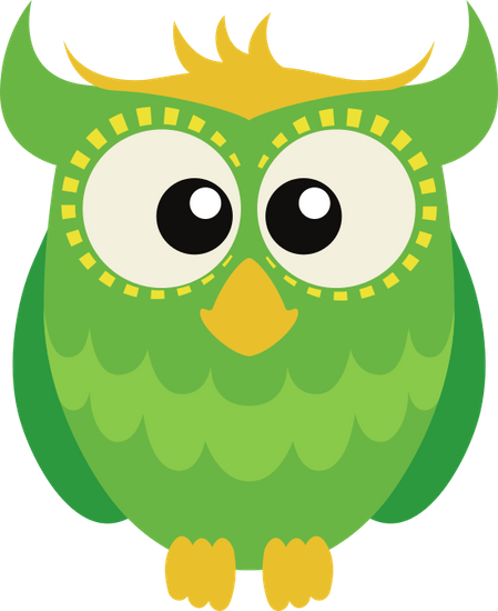 Cartoon Owl Vector Icons By Canva - Buho Caricatura (449x550)