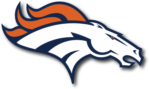 Denver Broncos Cross Stitch Crazy, The Site For Hundreds - Denver Broncos Logo Png (500x500)