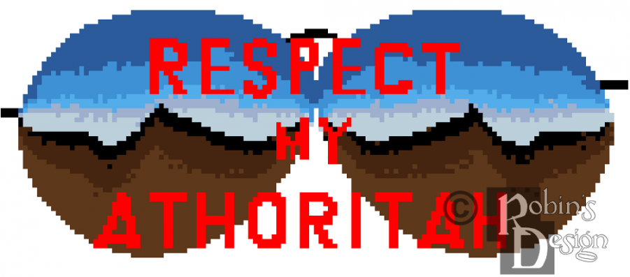 Respect My Athoritah Cross Stitch Pattern Pdf - South Park Characters With Sunglasses (900x900)