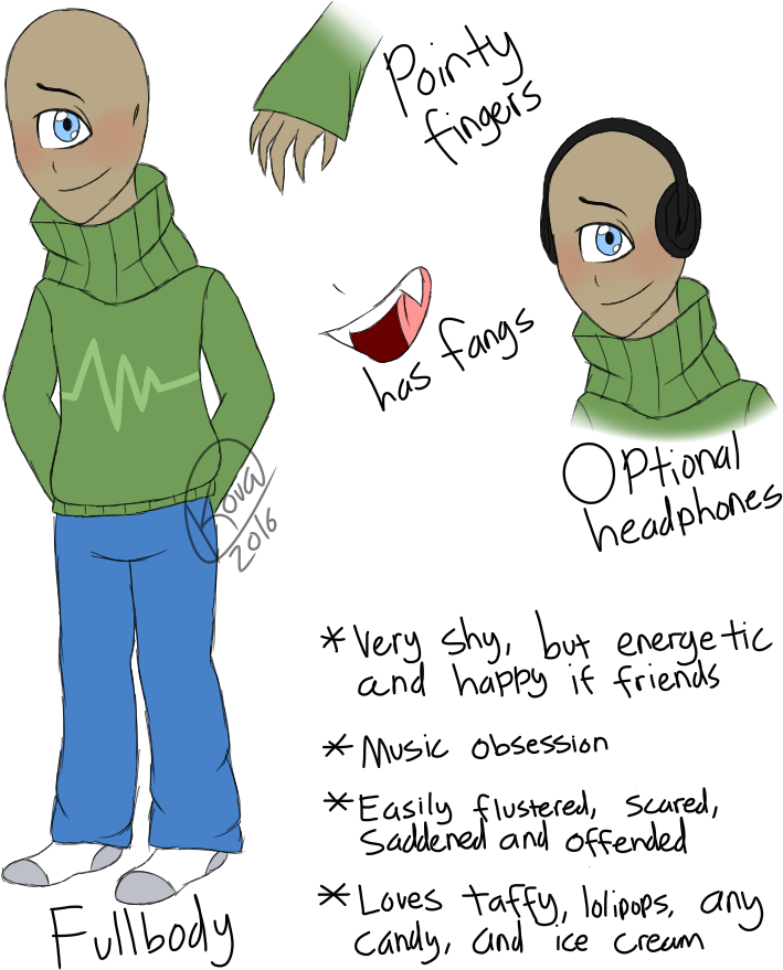 He Has A Long Personality/description, But I'll List - Cartoon (800x1000)