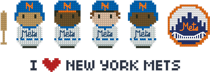 Contemporary Cross-stitch Patterns For Real Fans - Baseball (520x300)