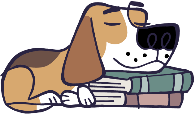 Bookclub Beagle Tr - Basset Hound (630x370)