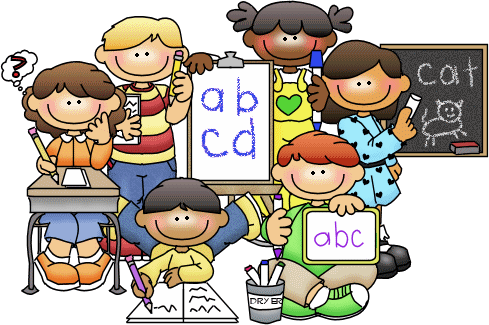 Language Arts Resources-parent Pipeline Strategies - Cartoon Picture Of Kids Writing (489x325)