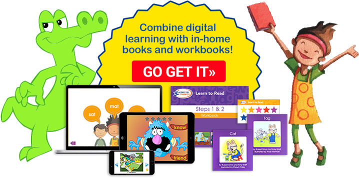 Hooked On Phonics Learn To Read Go Team Go Clip Art - Cartoon (717x398)