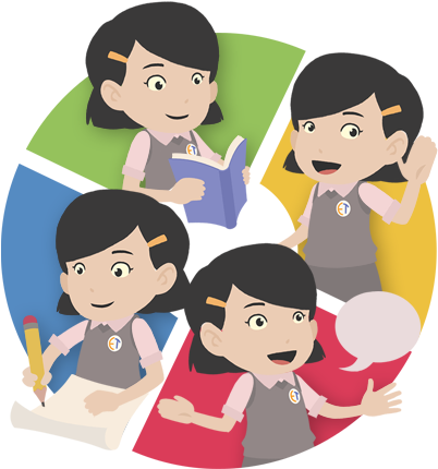 Read Write Icon For Kids - Cartoon (500x500)