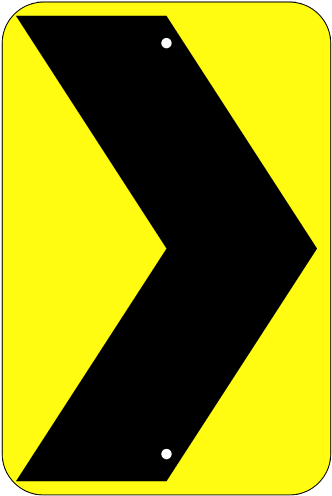 Related Products - Sharp Curve Road Sign (500x500)