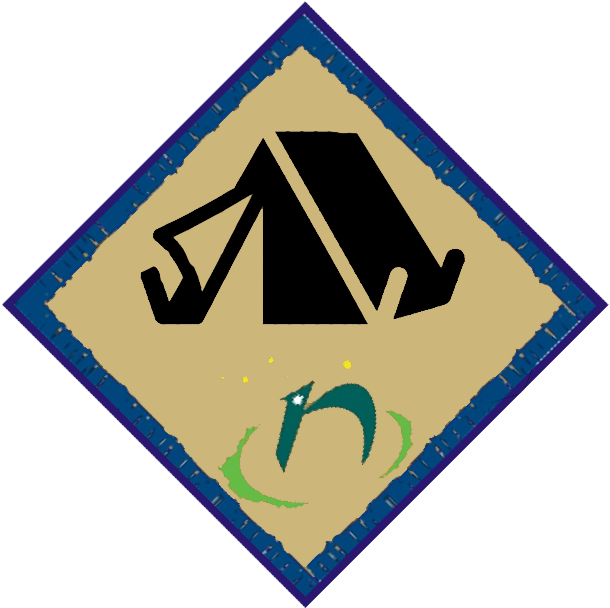 Camping Badge - Icon Camping Png (616x616)