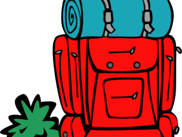 Camp Clipart Backpack - Camp Clipart Backpack (640x480)