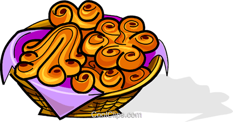 Swedish Lussekatter, Christmas Buns Royalty Free Vector - Mountain Range Clipart (480x251)