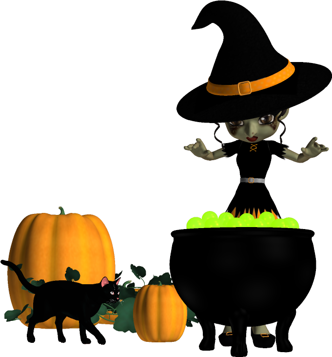 Halloween Clipart - Jack-o'-lantern (900x768)