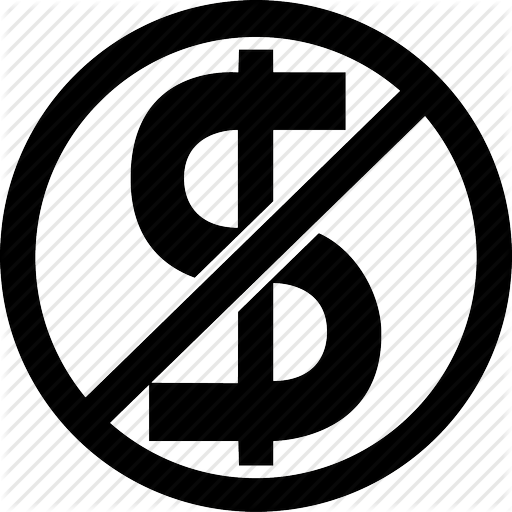 No Money Clipart - No Money Sign Png (512x512)