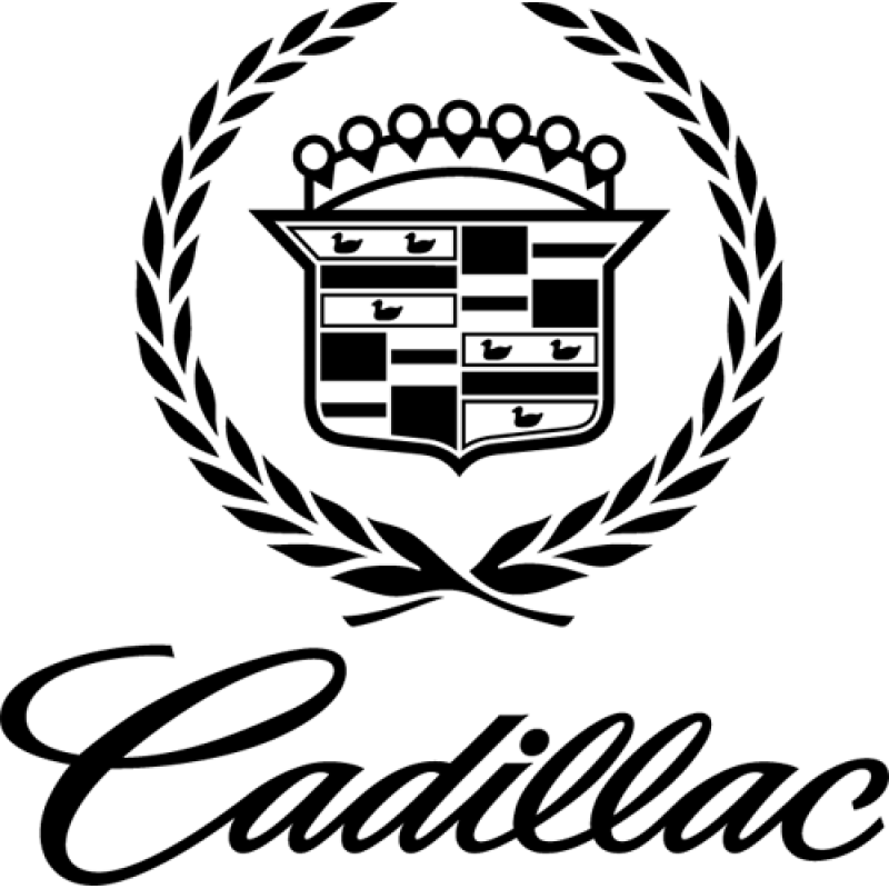 Cadillac Emblem Decal Sticker - Cadillac Sticker (800x800)