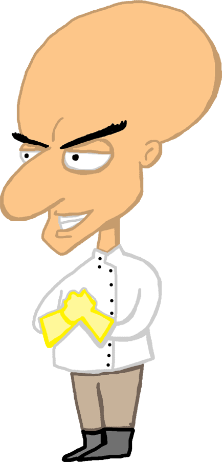 Mad Scientist - Cartoons With Big Heads (434x900)