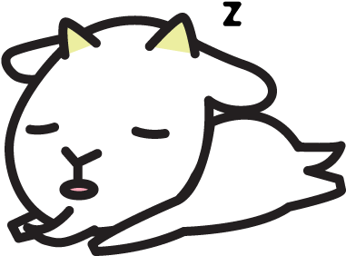 Cute Goat Stickers Messages Sticker-3 - Sticker (408x408)