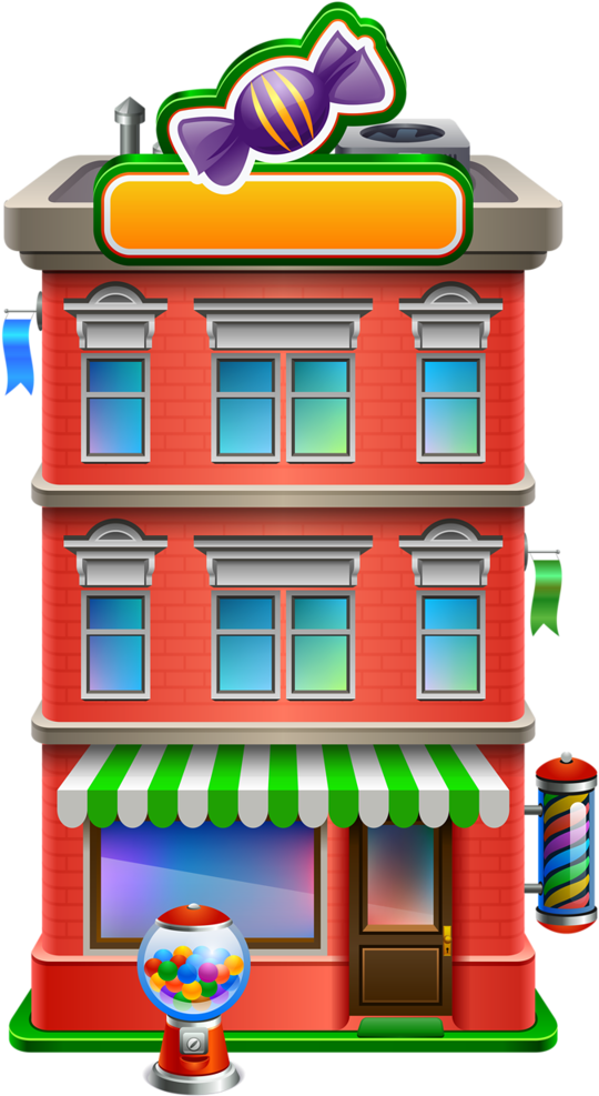 Crafts - Candy Store Clip Art (584x1024)