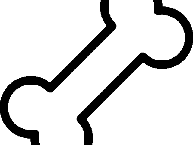 Drawn Bones - Dog Bone Clip Art (640x480)