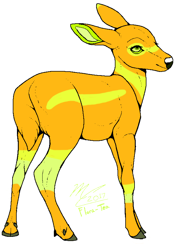 Deer Art Litter Puppy Clip Art - Roe Deer (781x900)
