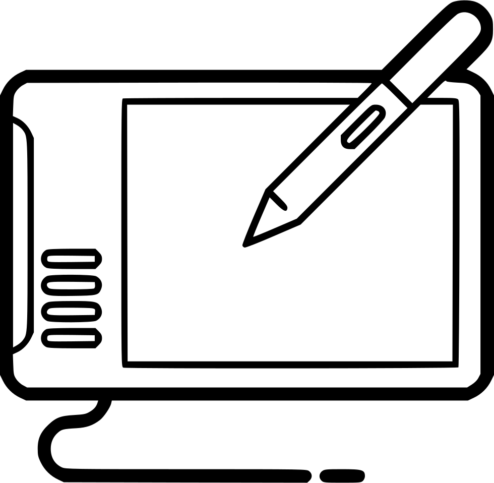 Digital Pen Comments - Pencil Png Drawing (980x958)