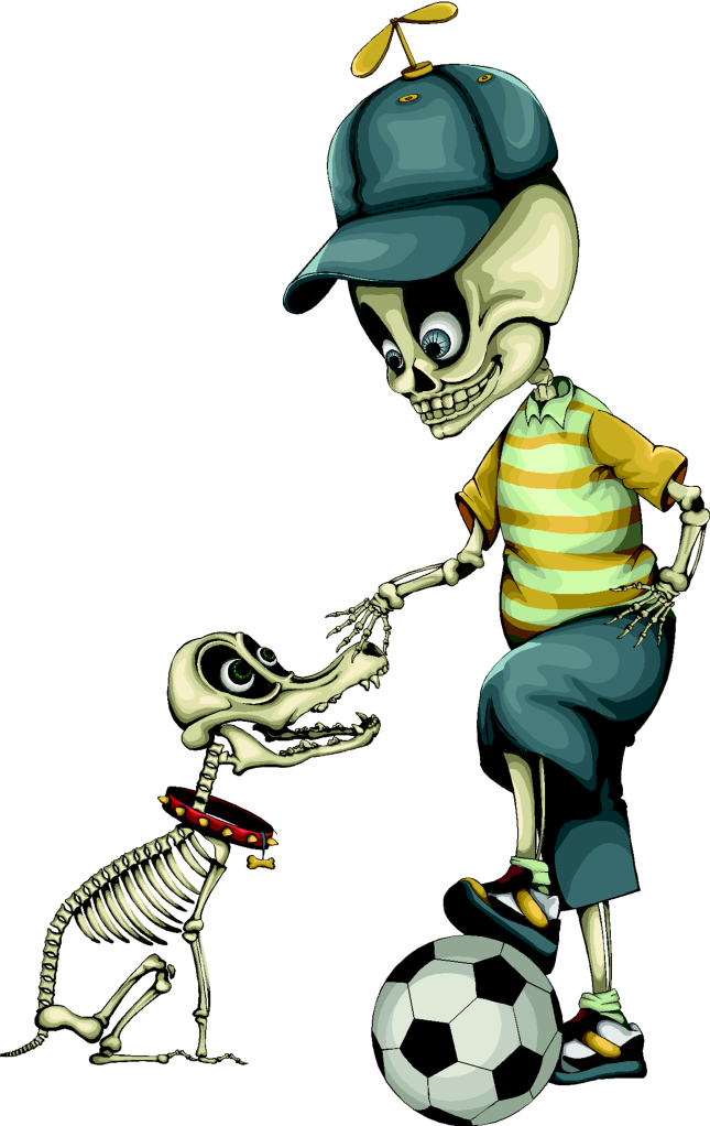 Give A Dog A Bone - Cartoon (645x1022)