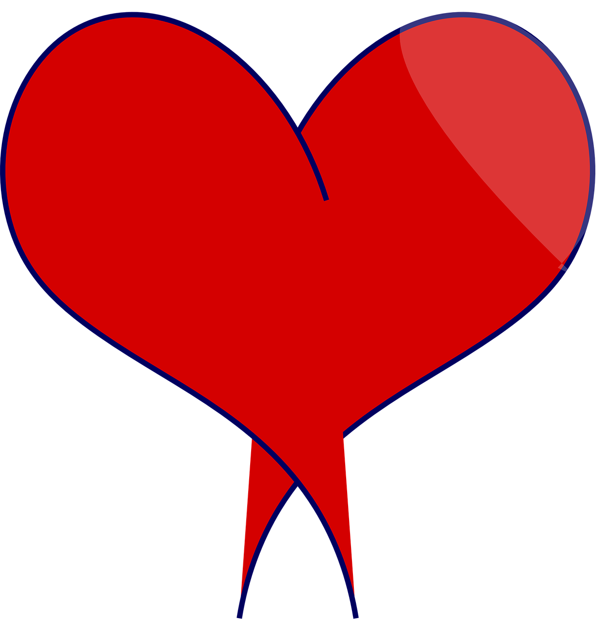 Heart Love Clip Art - Coração Vetor (1250x1280)