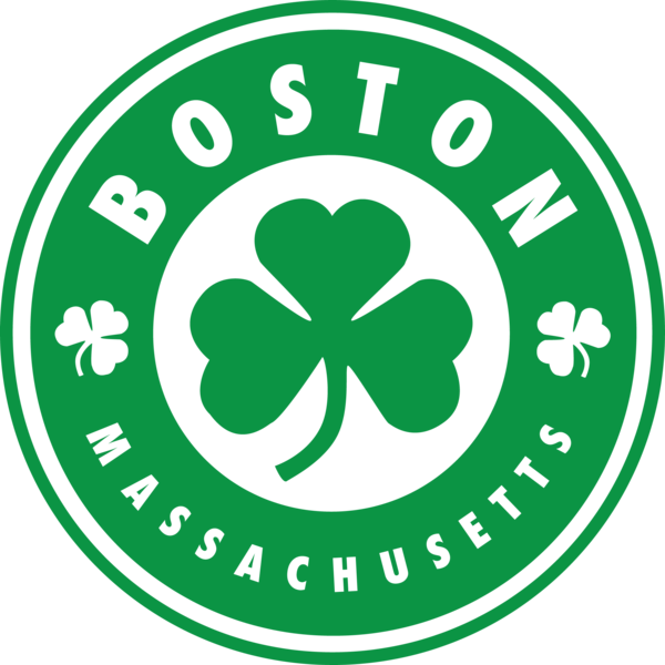 Boston Clover Design Short Sleeve T Shirt - Sleeve (600x600)