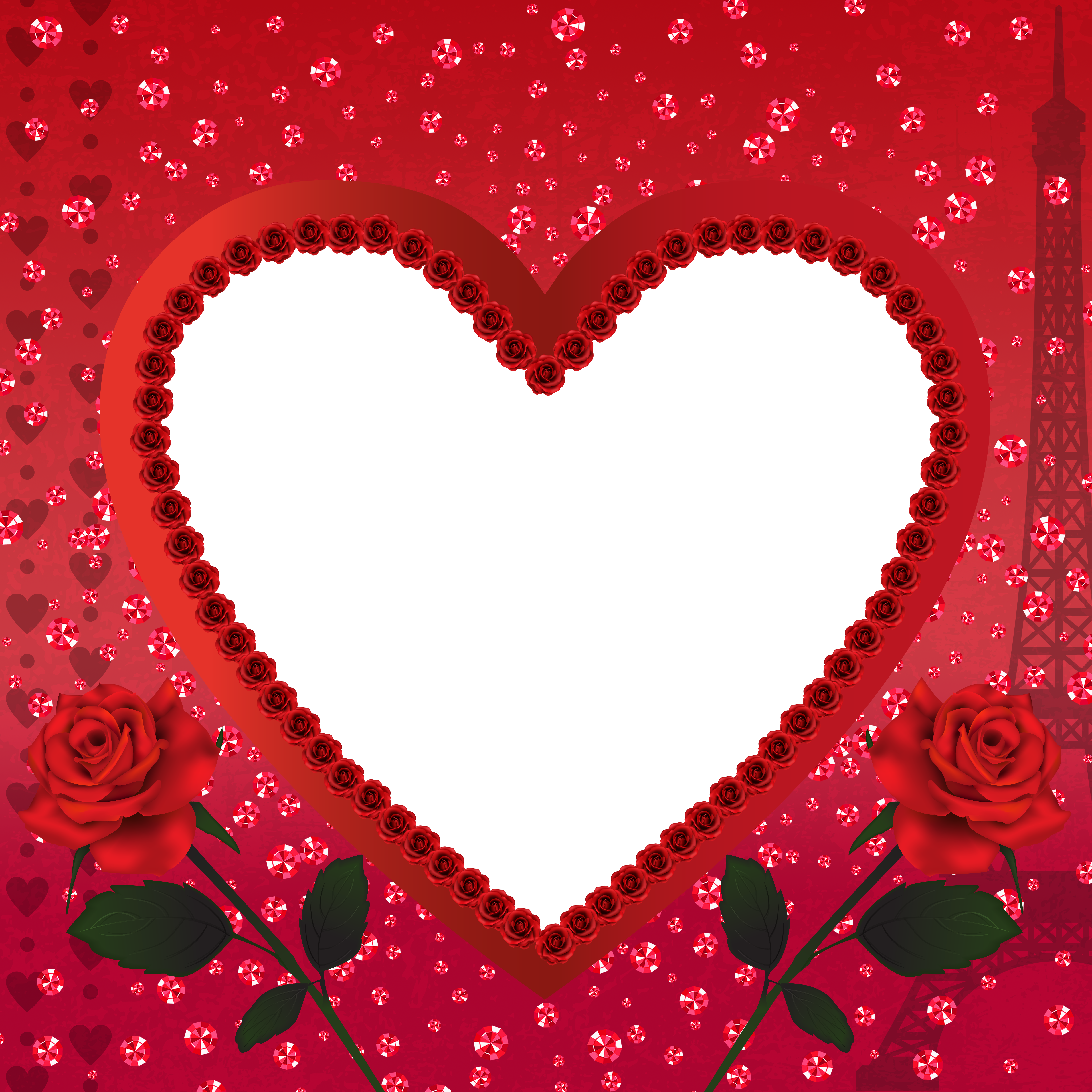 Love Clipart Heart Frame - Love Clipart Heart Frame (6000x6000)