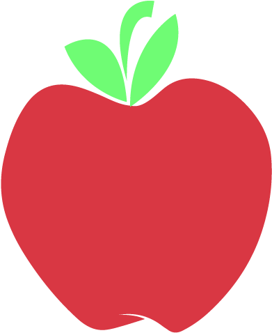Custom Sewing Apple Favicon Red-04 - Red Apple Clipart (665x751)