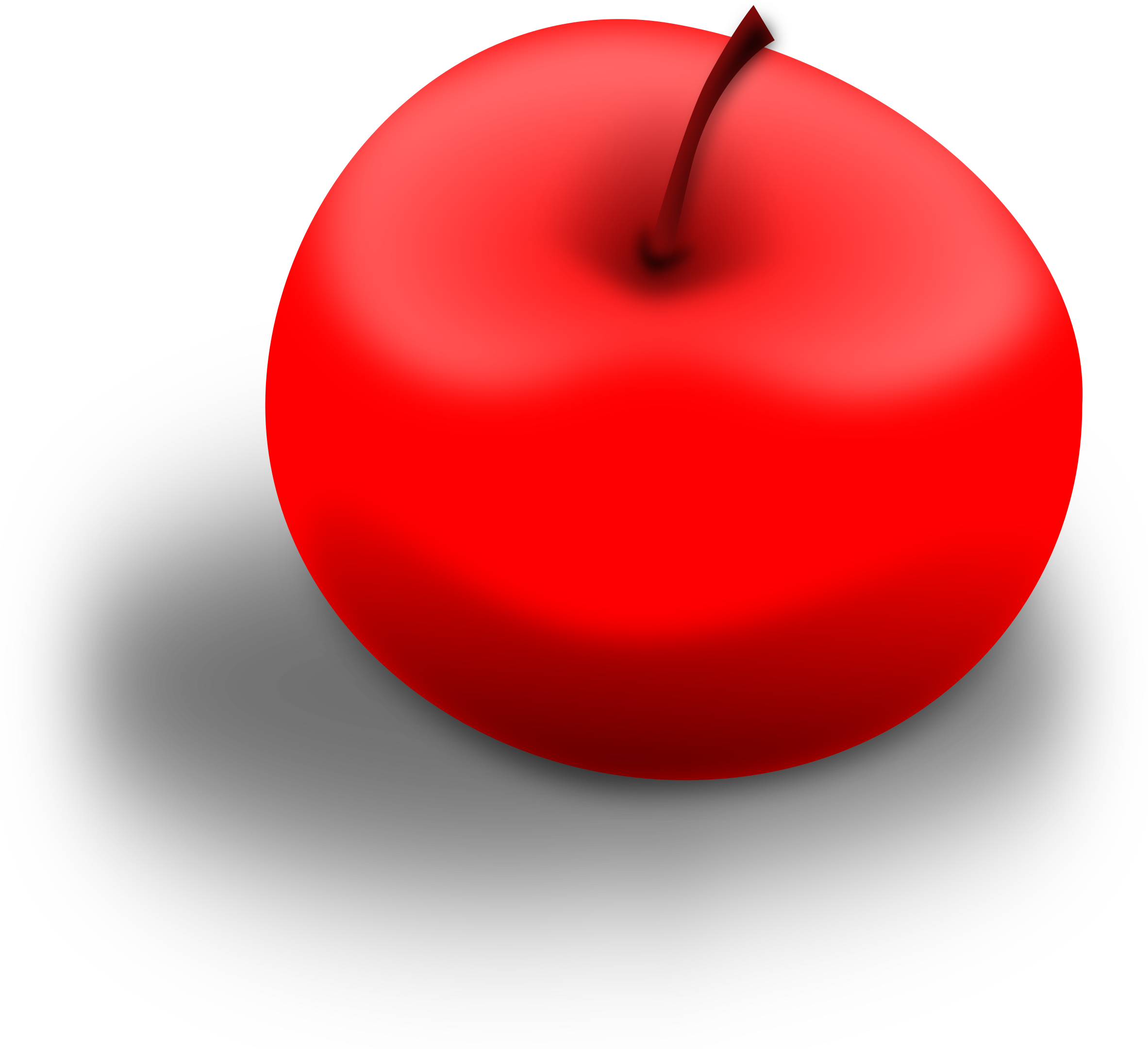Apple Red - Red Apple (2400x2179)