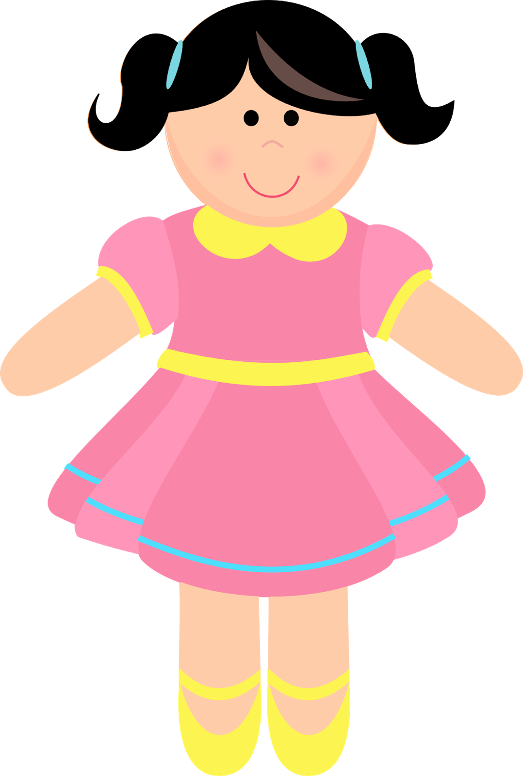 Кукла Картинки Для Детей Цветные