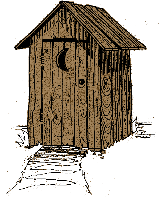 Outhouse Cliparts - Outhouse Clip Art (556x710)