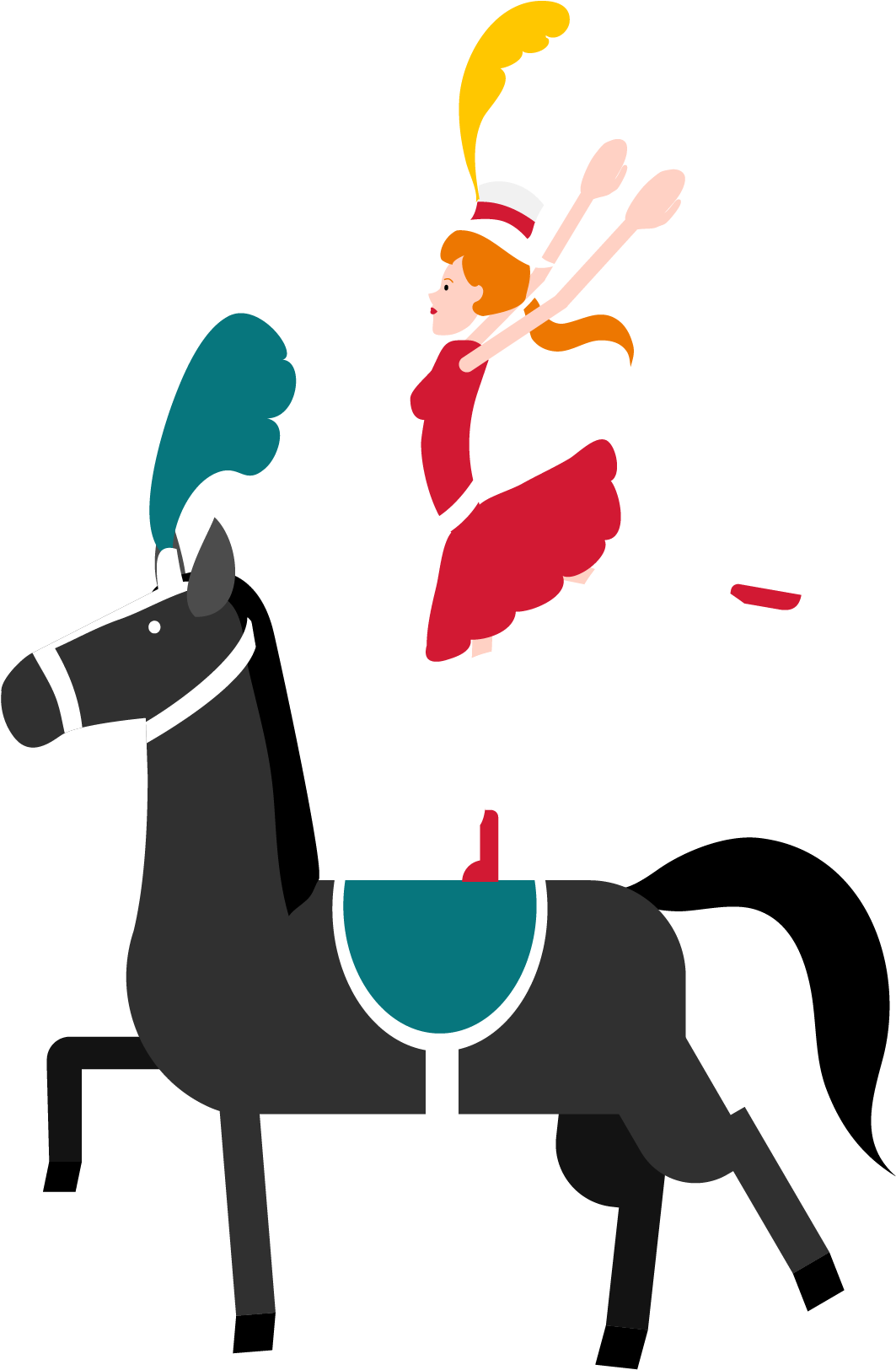 Circus Clown Illustration - Circus (1200x1775)