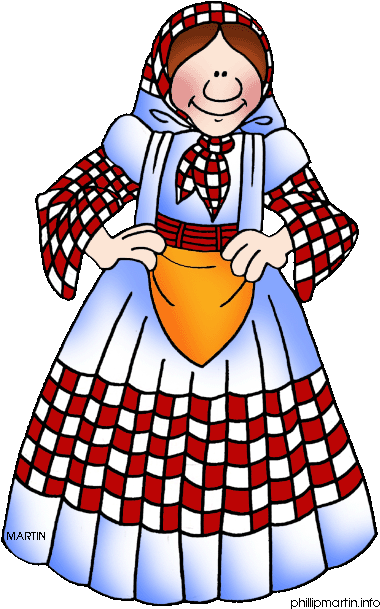 Croatia Woman - Woman Phillip Martin Clipart (419x648)