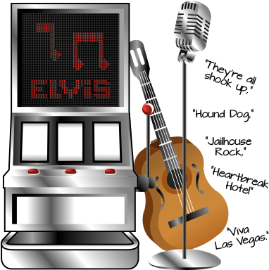 Elvis Slot Machine - Elvis Presley (400x412)