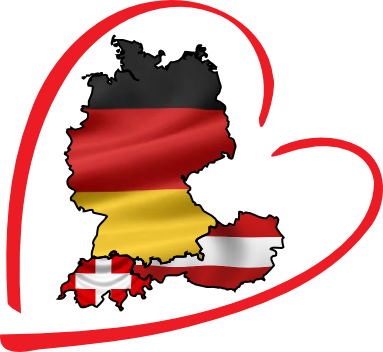 Austria - Germany Heart Of Europe (383x352)