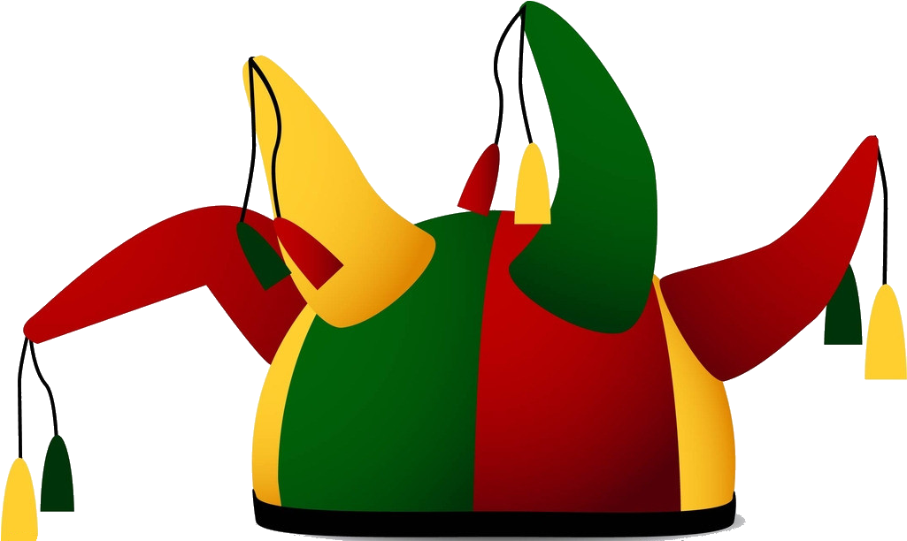 Clown Hat 1488*1206 Transprent Png Free Download - Sombrero Payasos Png (1488x1206)