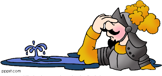 European - Clipart - Spanish Conquest Of The Aztecs (545x292)