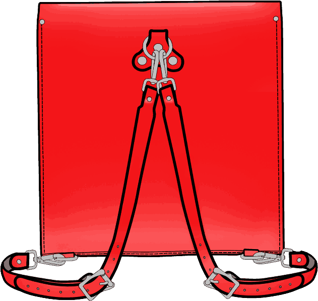 Broad Windsor Backpack In Patent Rosy Red Leather • - Illustration (1000x1000)
