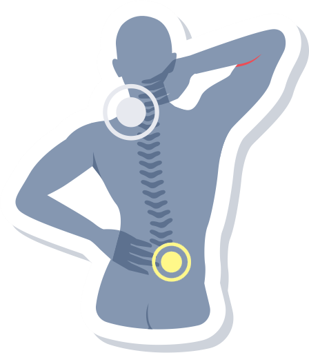 Back Pain - Back Pain Relief Clip Art (448x512)