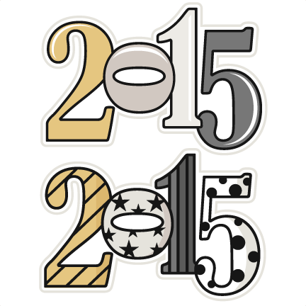 2015 New Year Svg Scrapbook Title Free Svg Cuts Miss - Scalable Vector Graphics (432x432)