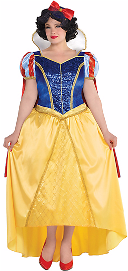 A Plus Size Snow White Halloween Costume To Celebrate - Halloween Costume (400x544)