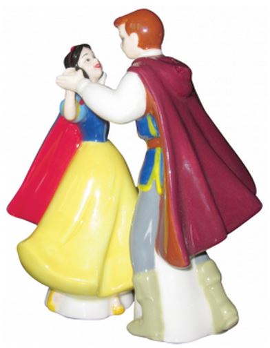 Snow White & Prince Charming Salt & Pepper - Snow White And The Prince Dance Salt (392x504)