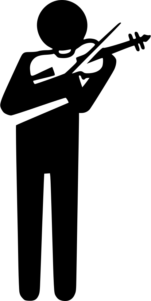 Png File - Violin (492x980)