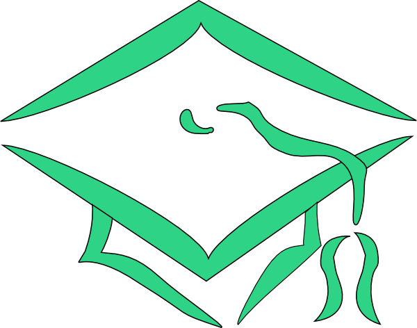 Cap - Transparent Background Graduation Cap Clip Art (600x472)